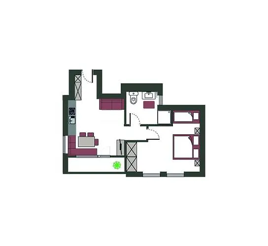 Appartement Sportpension Rubin Sölden