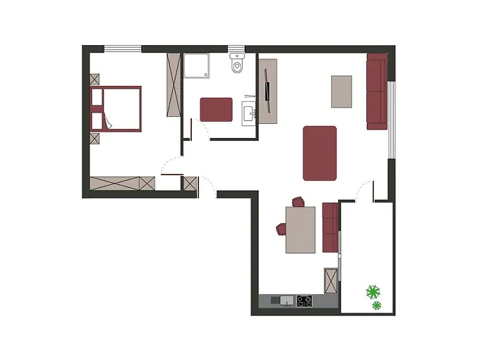 Sportpension Rubin Appartement Sölden