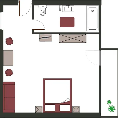 Sportpension Rubin דירה זולדן