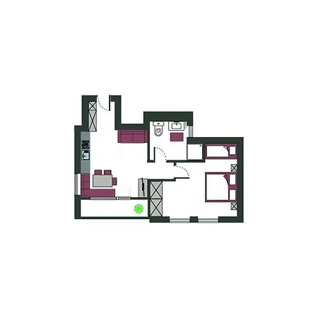 דירה Sportpension Rubin זולדן