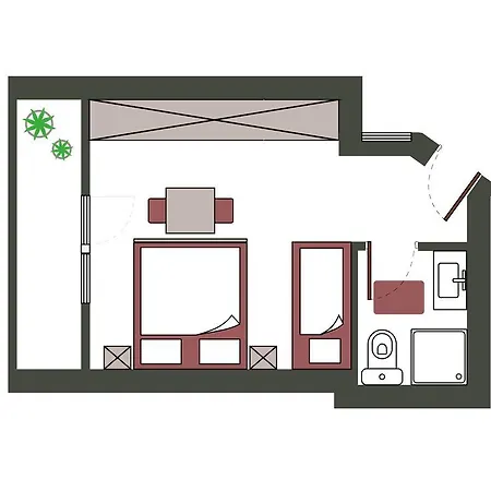 Sportpension Rubin Apartman *